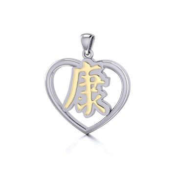 Health Feng Shui Heart Pendant MPD3778 - Jewelry